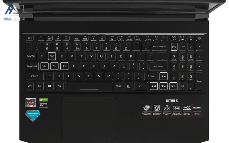 Acer Nitro 5 Gaming AN515 45 R6EV R5 5600H/8GB/512GB/144Hz/4GB GTX1650