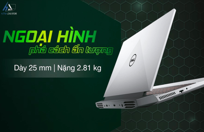 Laptop Dell Gaming G15 5515 R7 5800H/8GB/512GB/15.6″FHD