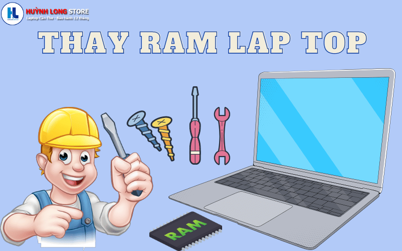 thay RAM laptop chính hãng