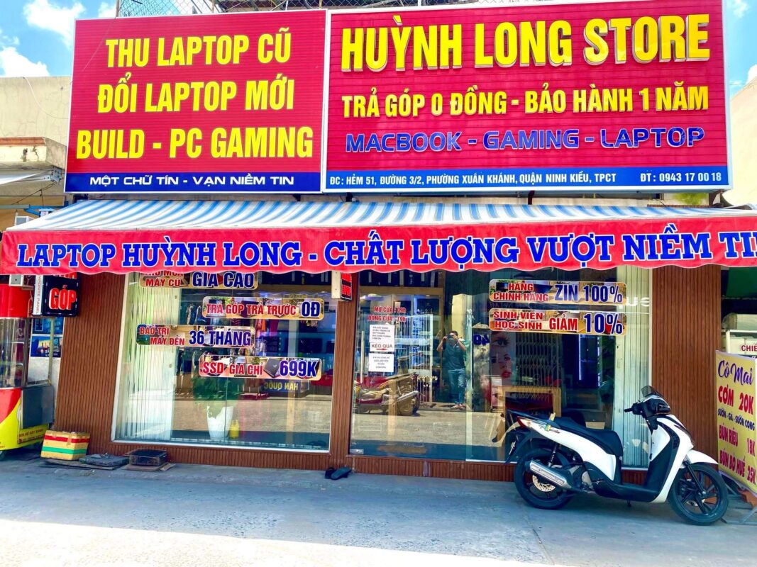 Địa chỉ mua laptop cũ Cần Thơ uy tín