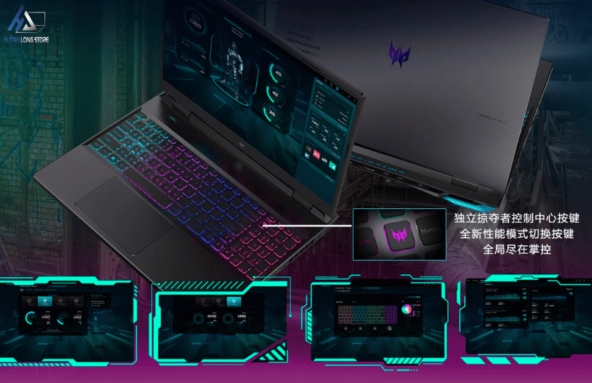 Acer Predator Helios Neo 2023 PHN16-71-54W3 (Core i5-13500HX, 16GB, 512GB, RTX 4050 6GB, 16" 2K 165Hz)