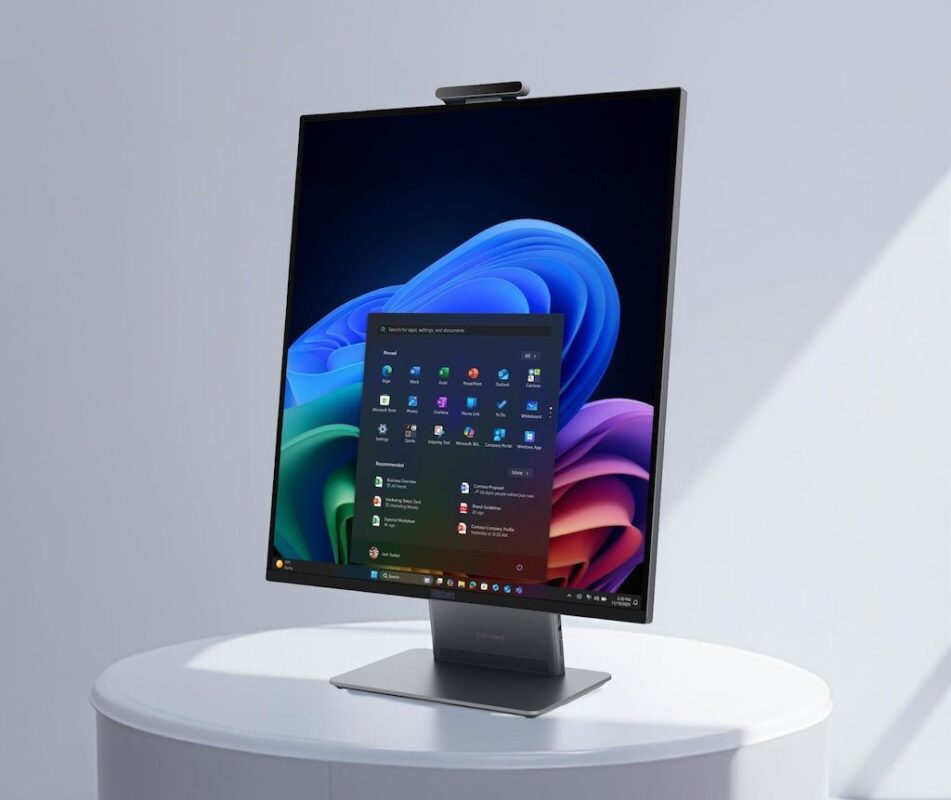 Đánh Giá Chi Tiết Dàn Laptop Độc Lạ Của Lenovo Tại CES 2026: Xóa Nhòa Mọi Giới Hạn 5 ThinkCentre X AIO Aura Edition May tinh All in One man hinh doc