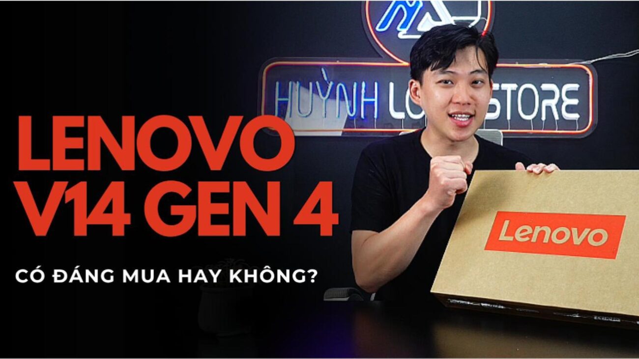 Đánh Giá Lenovo V14 G4 IRU 83A000FNVN: Laptop Văn Phòng Giá Rẻ, Bền Bỉ & Tối Ưu Cho Học Sinh - Sinh Viên 1 levovov14 gen4 Cover